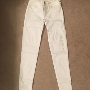 American Eagle white jegging